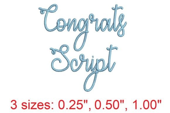 Congrats Script