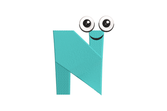 Funny Letter N