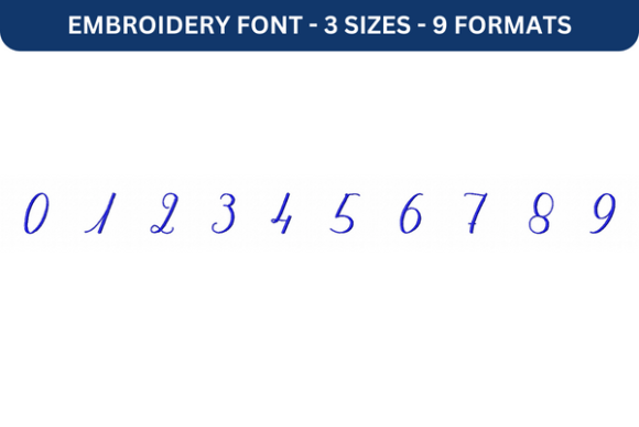 Mathilde Castleland Font 0 to 9